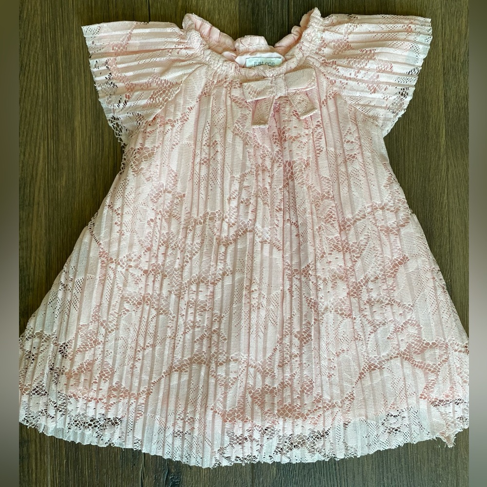 EUC Carter’s Pink Lace Dress
